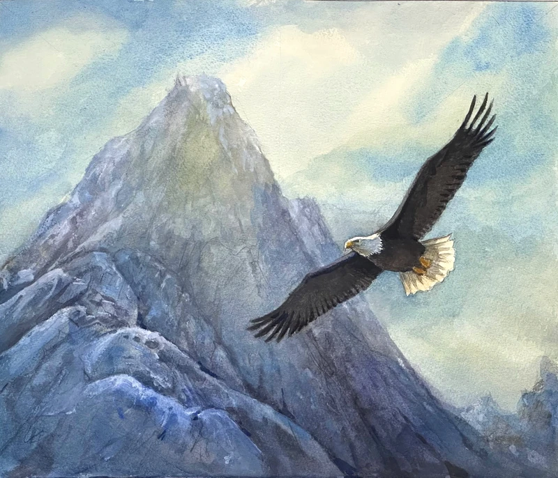 Flight Over the Peaks