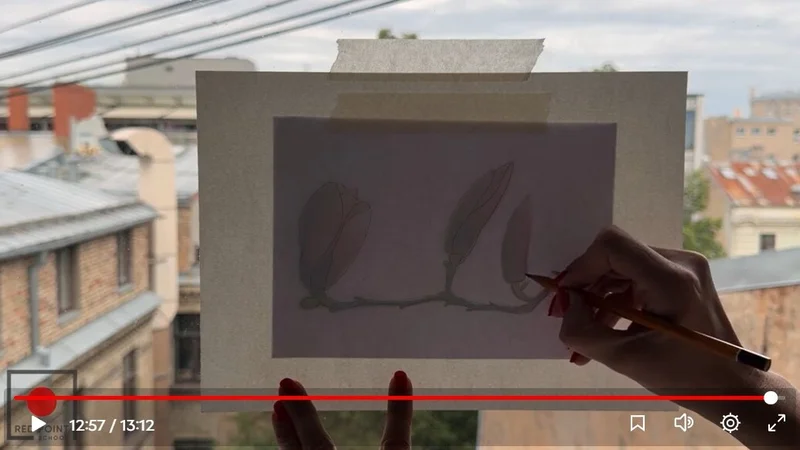 Transferring the Reference Drawing
