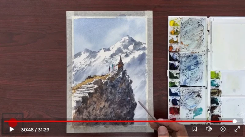 Brushwork & Foreground Textures